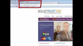 Sign up process for Solid Trust Pay [upl. by Tioneb]