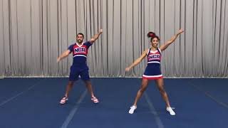 2020 NCA tryout performance cheer [upl. by Haidadej490]