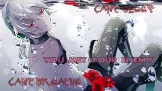 Nightcore  Cant Sleep Cant Breathe Male Version Digital Daggers [upl. by Agripina]