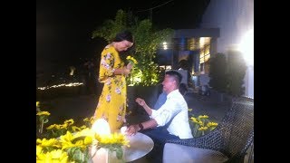 VIRAL News Reporter MARK ZAMBRANO proposes to girlfriend AICELLE SANTOS [upl. by Meldoh]