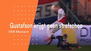 Gustafson krijgt geen strafschop  FC Utrecht  PSV  VAR Moment [upl. by Nellahs]