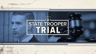 CT Trooper Brian North appears in court on manslaughter charges [upl. by Oetomit]