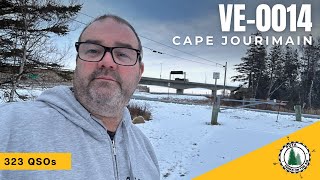 Calling CQ From The Confederation Bridge New Brunswick  Cape Jourimain National Wildlife Area [upl. by Laresa]