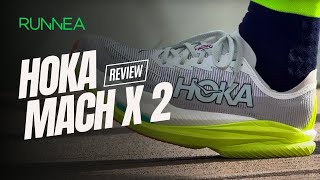 HOKA Mach X 2 velocidad ligereza y máximo rendimiento ¡LA zapatilla para correr más rápido [upl. by Britton]