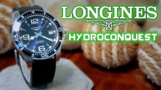 Longines Hydroconquest Timepiece Full Review [upl. by Bajaj]