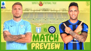 LAZIO VS INTER  LIVE MATCH PREVIEW  SERIE A [upl. by Brenza704]