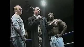 Jeff G Bailey Onyx Jeff Lewis in ring promo Rev Dan Wilson response NWA Anarchy 60 21707 [upl. by Tristan]