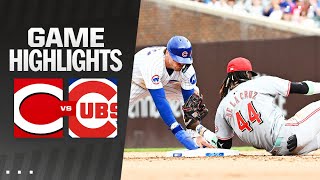 Reds vs Cubs Game Highlights 92924  MLB Highlights [upl. by Haimehen]