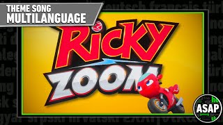 Ricky Zoom Theme Song  Multilanguage Requested [upl. by Breech]