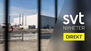 SVT Nyheter Direkt – Northvolt ett begärs i konkurs 20241008 [upl. by Enneibaf574]