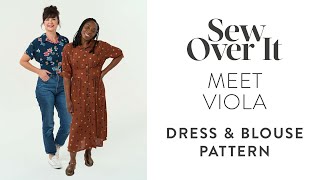 Meet the Viola Dress amp Blouse Sewing Pattern [upl. by Treve]