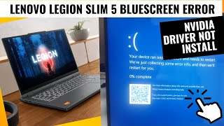 Lenovo Legion Slim 5 BlueScreen Error  How to resolve BlueScreen issue  Tech Error [upl. by Paulson]