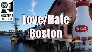 Visit Boston  5 Things You Will Love amp Hate about Boston USA [upl. by Rohpotsirhc360]