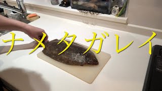 ［魚をさばく］ナメタガレイを捌いて 煮付けていく！カレイの煮付け [upl. by Mackenie]