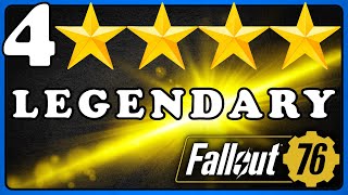 Fallout 76 PTS Huge Changes  4 Star Legendary Perk Update Weapon Update Combat Balance [upl. by Goeger528]