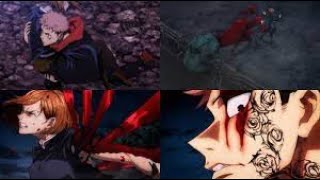 Itadori and Nobara vs Eso and Kechizu  Jujutsu Kaisen Badass Fight Scene  Anime  Sukuna Badass [upl. by Gonagle]