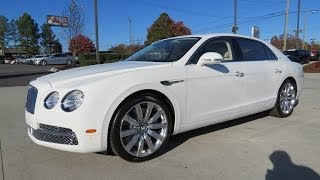 2014 Bentley Flying Spur Start Up Exhaust and In Depth Review [upl. by Amlev64]