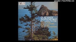 Alexander Glazunov  Symphony No 2 in F sharp minor Op 16 1886 [upl. by Aznecniv]