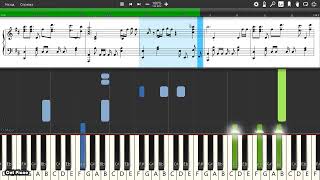 Scream Hegemone x Agdistis Theme  Final Fantasy XIV  Piano tutorial and cover Sheets  MIDI [upl. by Eytteb]