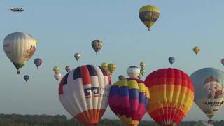 MONTGOLFIADE WARSTEIN 2018  Außenstart PaderbornLippstadt [upl. by Irotal]