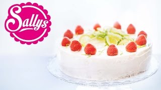 PhiladelphiaWickeltorte mit Erdbeeren amp Limette  Tortelicious Aktion  Kitchenaid zu gewinnen [upl. by Siryt]