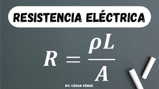 Cálculo de la Resistencia Eléctrica — Aplicación de Fórmula [upl. by Iives]