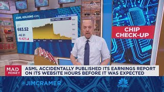 ASML gave a horrendous forecast yesterday says Jim Cramer [upl. by Nilo130]