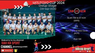 Mitutoyo Cup 2024 Group Stage 01 Game 04  SAM vs ACM [upl. by Woodrow]