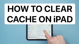 How To Clear Cache On iPad  Safari Google Chrome Delete Browser History [upl. by Bushey]