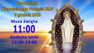 0812 g1100 Niepokalanego Poczęcia NMP  Msza święta  Godzina Łaski  NIEPOKALANÓW – bazylika [upl. by Appel]