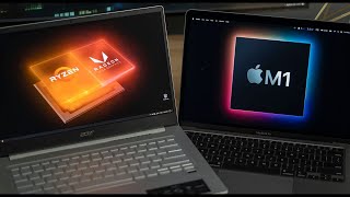 Ryzen 9 5900HX vs Apple M1  Geekbench [upl. by Gershom488]