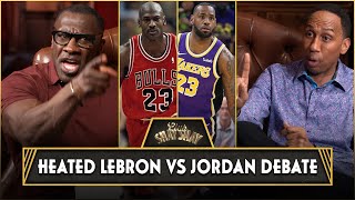 First EVER LeBron vs Jordan Debate With Stephen A Smith amp Shannon Sharpe  EP 85 CLUB SHAY SHAY [upl. by Enilrek]