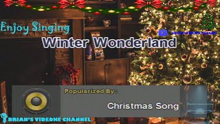 Winter Wonderland  Christmas Song Karaoke [upl. by Sidhu]