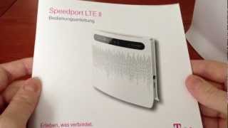 Testbericht Telekom Speedport LTE II [upl. by Niarb]