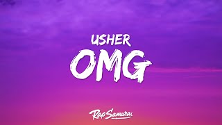 Usher  OMG Lyrics ft william [upl. by Imefulo]