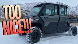 2023 CanAm Defender Limited Review The Nicest SidebySide on the Market [upl. by Alram]