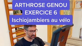 Muscle ischio jambier exercice au vélo  Arthrose [upl. by Helyn]