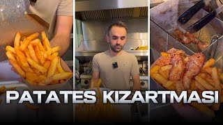 ÇITIR PATATES KIZARTMASI  Crispy Fries [upl. by Suhpoelc]