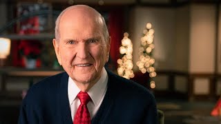 The Light of Christmas A Message from President Russell M Nelson  LightTheWorld [upl. by Nnahtebazile]