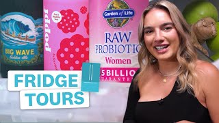 Natalie Noel Shares Her Fridge MustHaves For Gut Health  Fridge Tours  Womens Health [upl. by Labotsirc41]