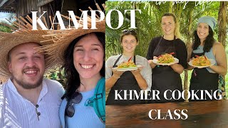 Pepper Tasting and Traditional Khmer Cooking Class in Kampot  Cambodia [upl. by Zannini]