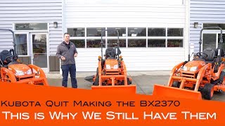 Kubota BX2370 In Limited Supply [upl. by Elwyn300]