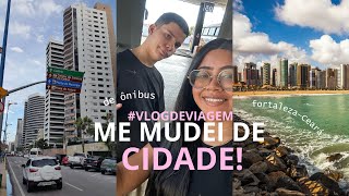 ME MUDEI DE CIDADE FORTALEZA CEARÁ  vlogsdeviagem [upl. by Aihsenod]