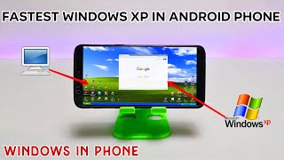 Run Fastest Windows XP with internet in Android Smartphone Using Limbo PC Emulator [upl. by Ayerf]