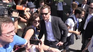 Michael Fassbender and Alicia Vikander at the Venice Film Festival 2016 [upl. by Merriott852]