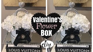 GLAM VALENTINES DAY FLOWER BOX [upl. by Idur534]