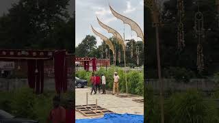 Preparation of Vivah Utsav  Largest Mass Wedding of India  Badhai Ho Events [upl. by Ancilin687]