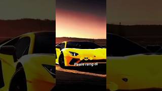 ghadi lamborghini peele rang di 🔥  yellow lamborghini shorts trending viralvideo [upl. by Auliffe]