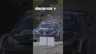 SÉBASTIEN OGIER HANDBRAKE SHOW TOYOTA YARIS RALLY 1 [upl. by Kihtrak]