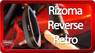 Rizoma Reverse Retro Mirror Install And Test FZ09 MT09 [upl. by Phia490]